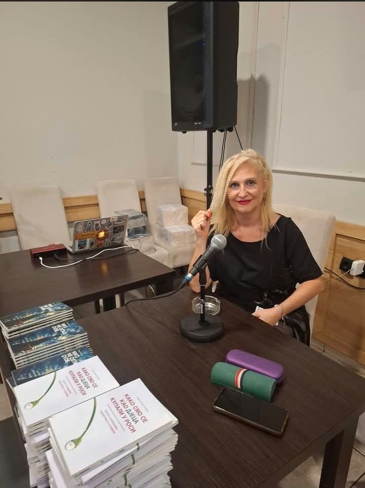 Stanislava Spremo na promociji svojih knjiga